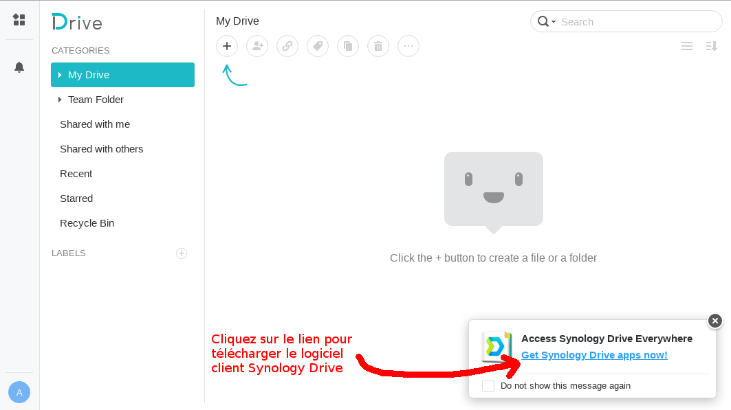 mapping synology drive in windows 10